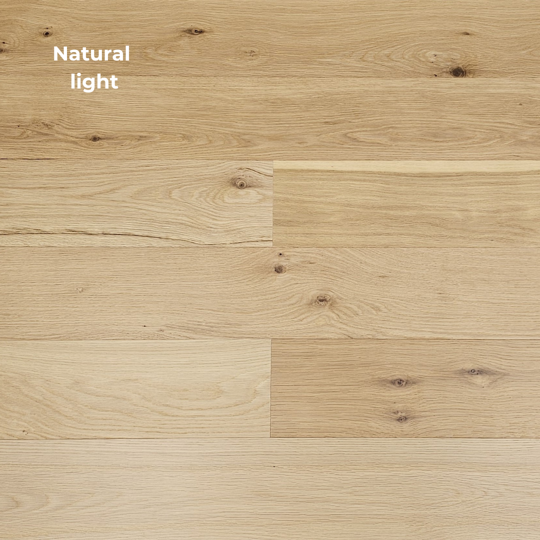 7 1/2" x 3/8" Engineered European White Oak Camden Hardwood Flooring