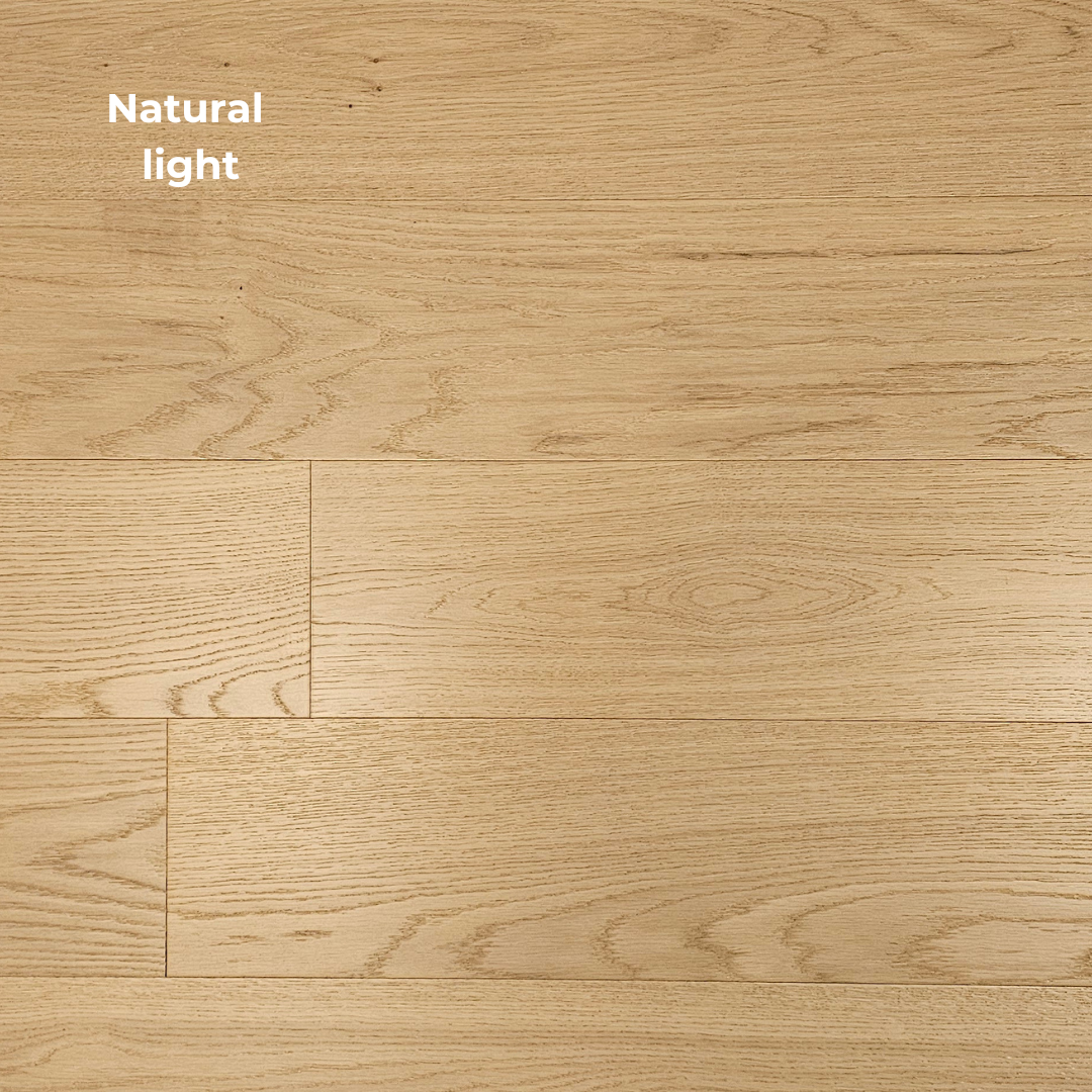 7 1/2" x 1/2" Engineered European Oak Rosy Shores Stain Hardwood Flooring