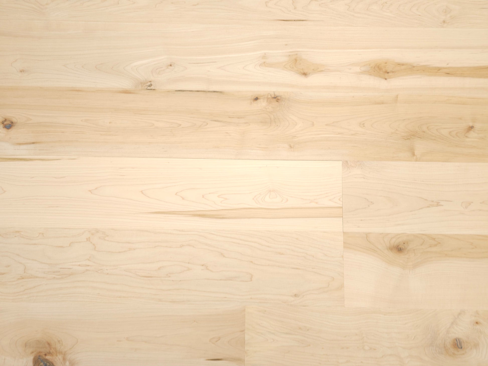 Unfinished Maple Hardwood Floor