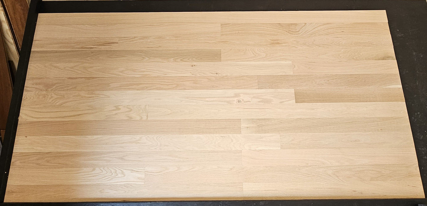 3 1/4" x 1/2" Engineered Unfinished Red Oak Select & Better Hardwood Flooring