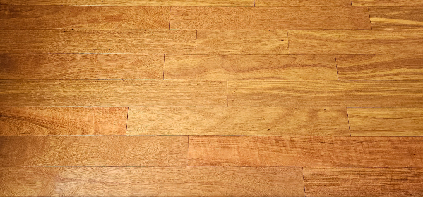 5" x 3/4" Prefinished Solid Golden Teak Hardwood Flooring