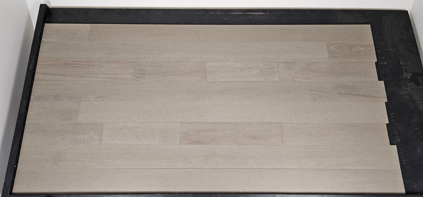 5" x 1/2" Engineered Tigerwood Rustico Greystone Hardwood Flooring