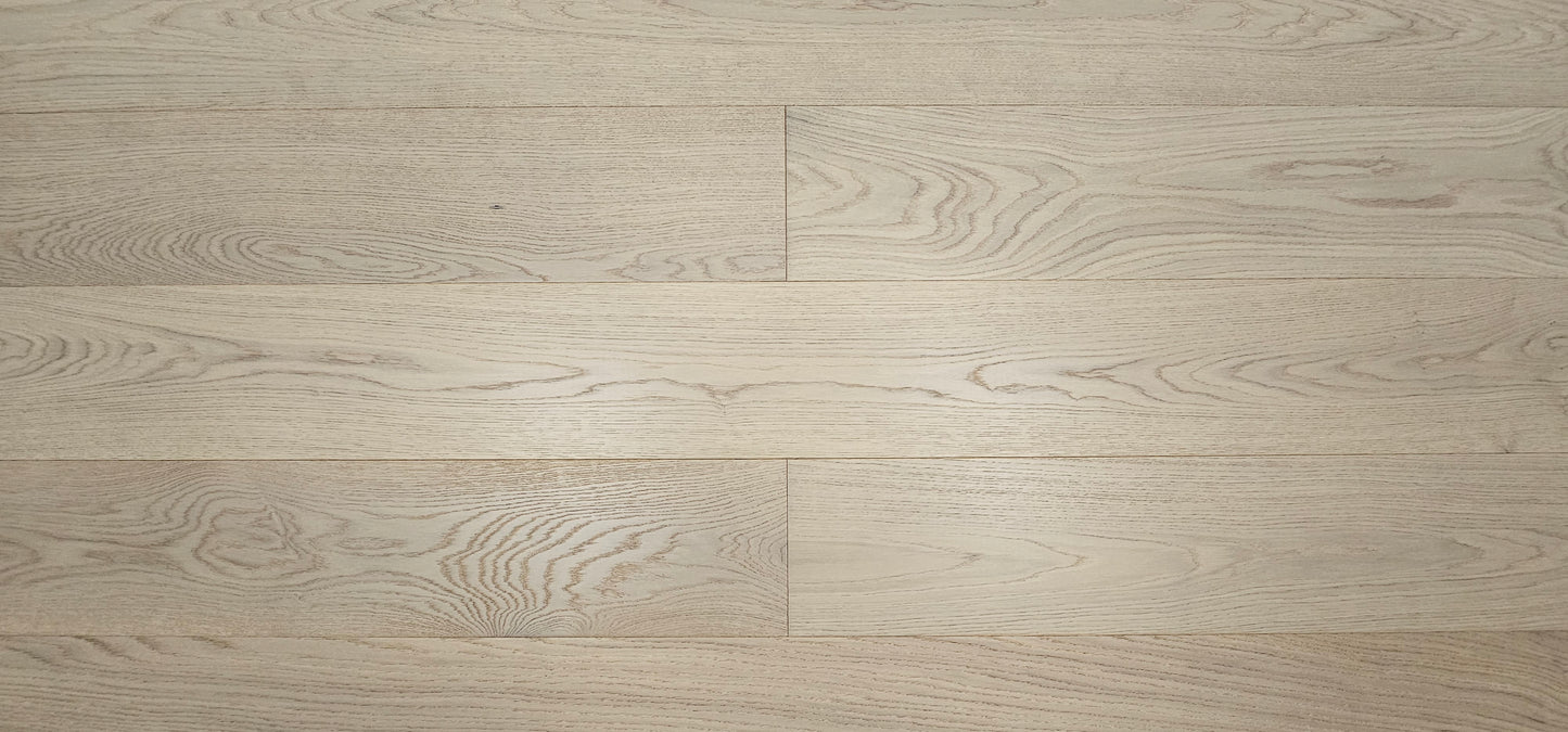 8 5/8" x 5/8" Engineered European White Oak Log Haven Hardwood Flooring