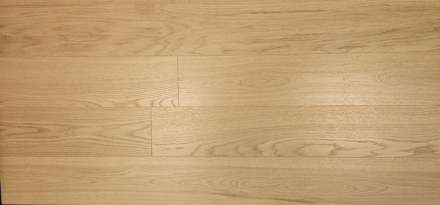 7 1/2" x 1/2" Engineered European Oak Rosy Shores Stain Hardwood Flooring