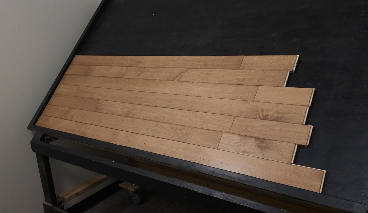 Solid Maple Haystack Hardwood Flooring