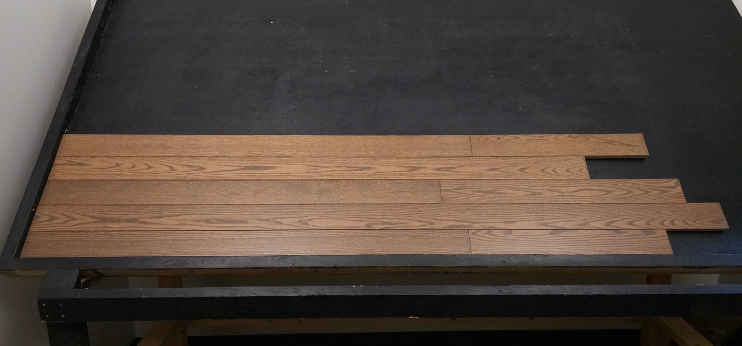 Solid Red Oak Skylight Hardwood Flooring