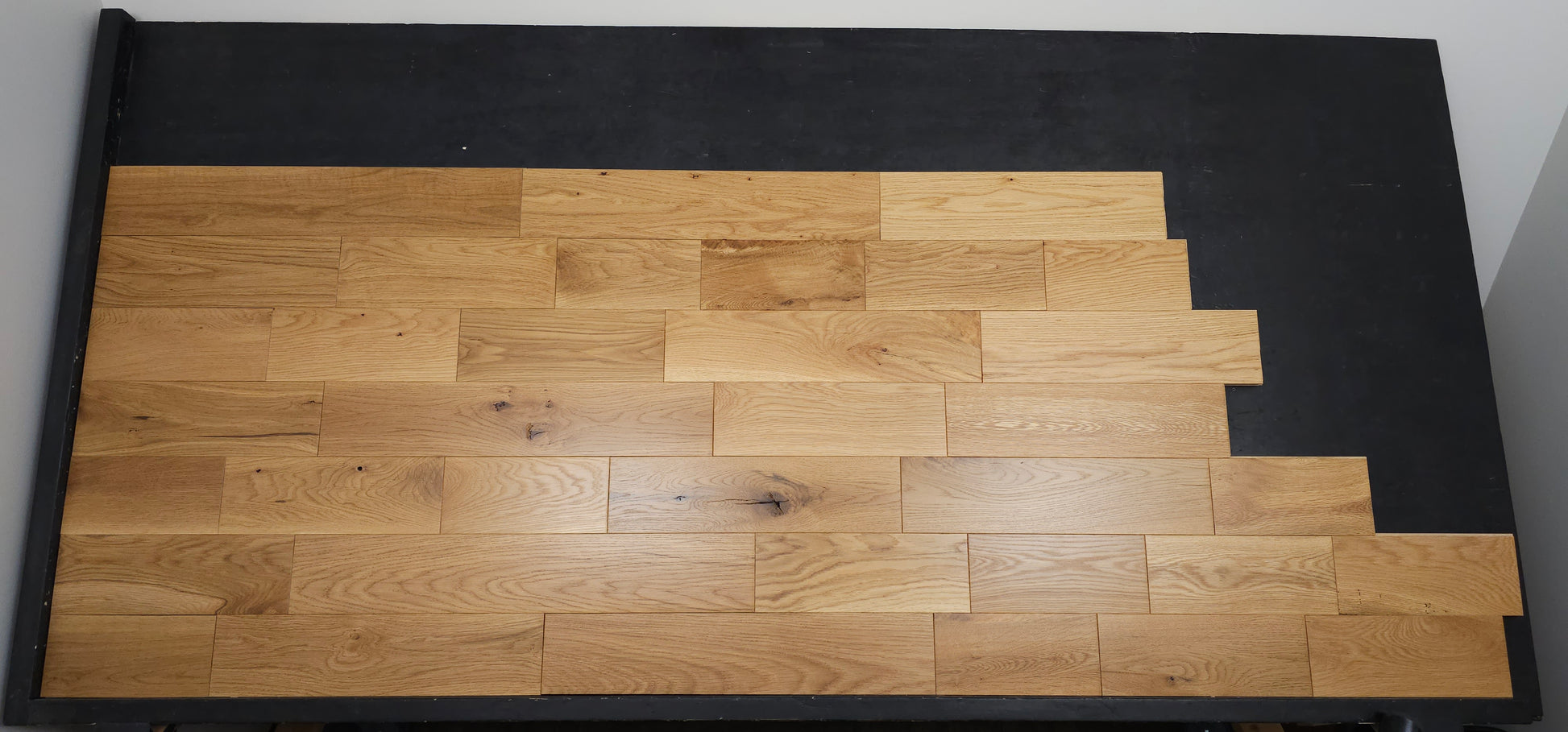 White oak flooring
