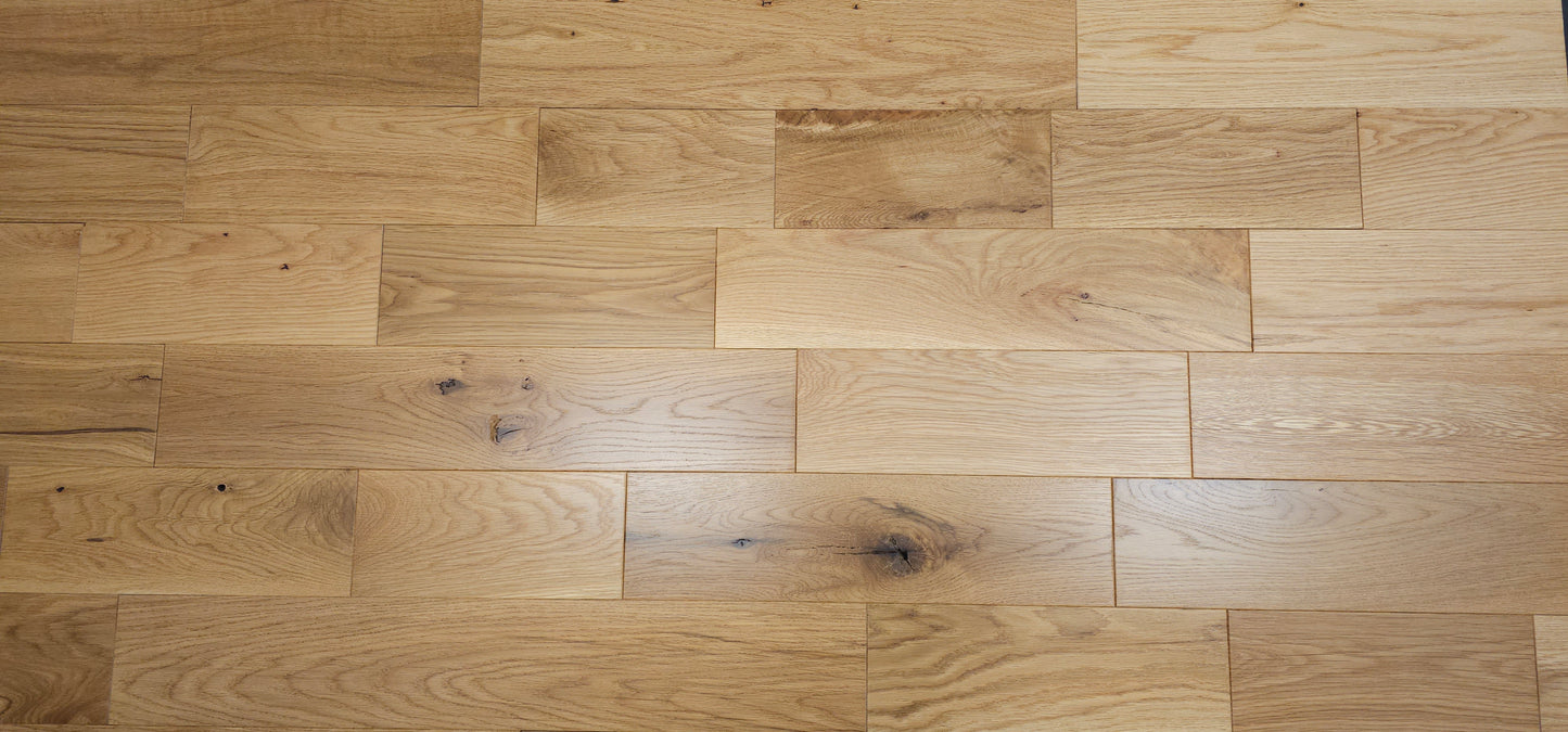 White oak flooring