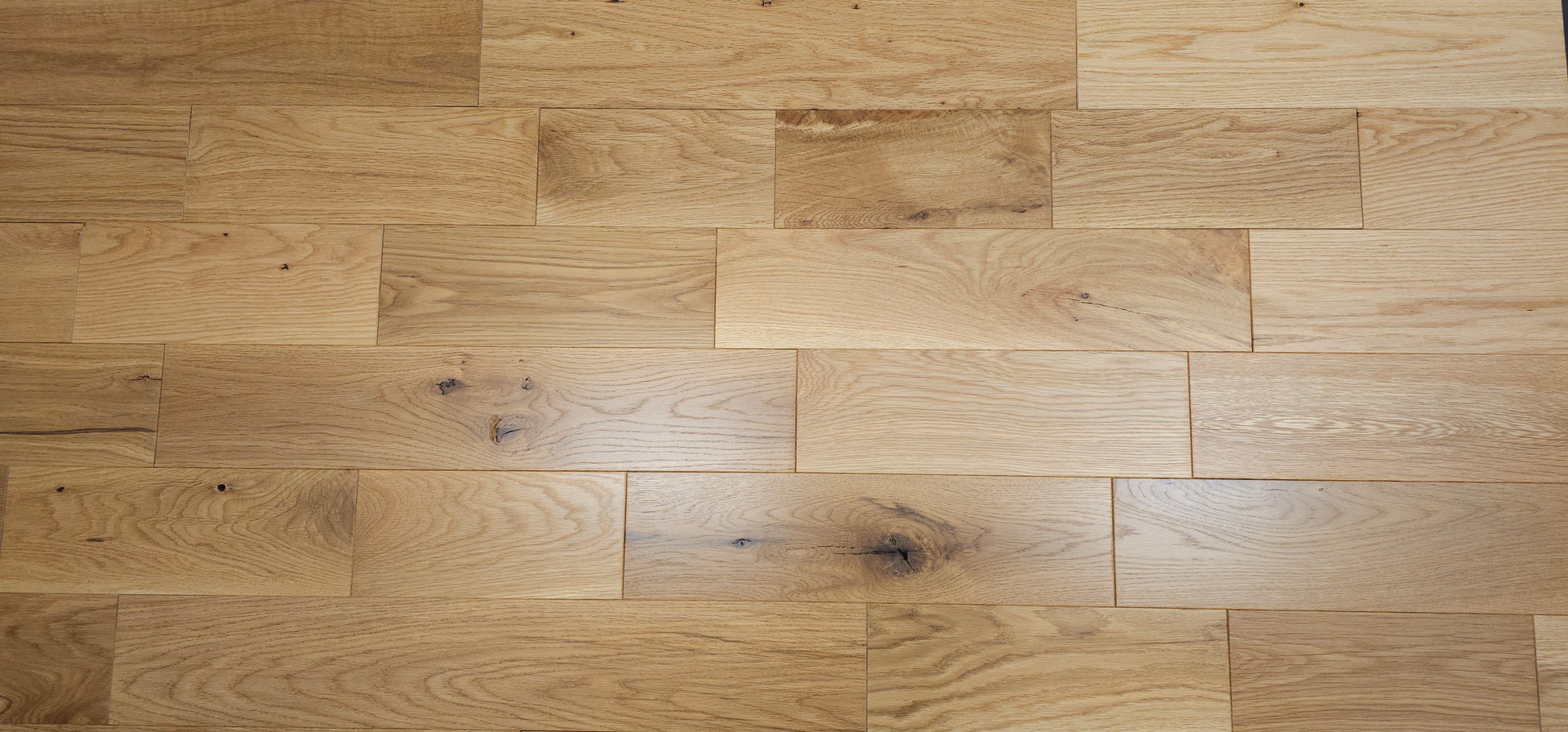 White oak flooring