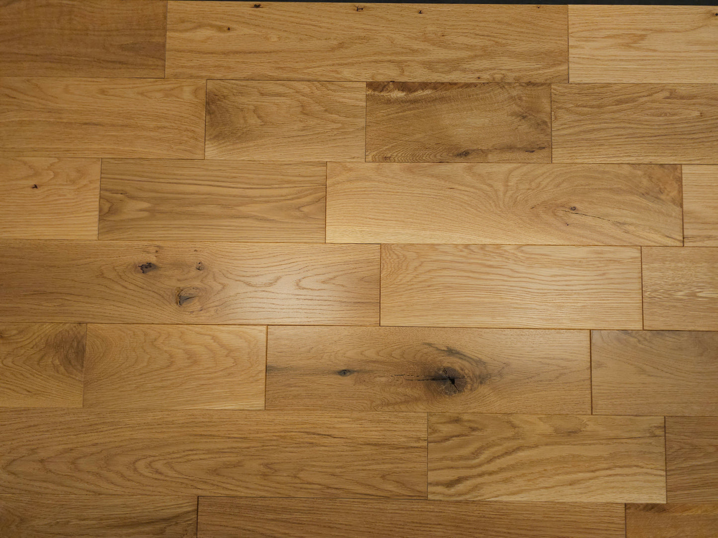 White oak flooring