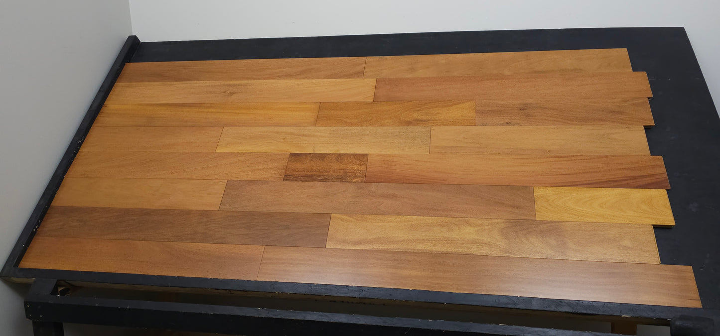 5" x 3/4" Solid Brazilian Maple (Garapa) Hardwood Flooring
