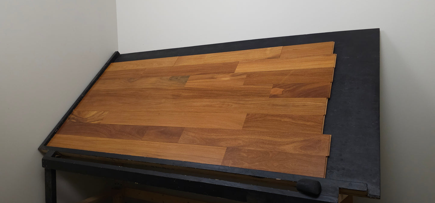 Solid Brazilian Teak Hardwood Flooring