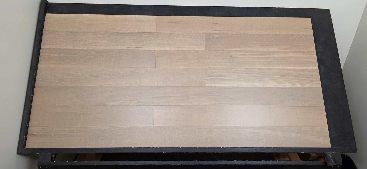 Engineered White Oak Mocha Cream Rift & Quartered Hardwood Flooring