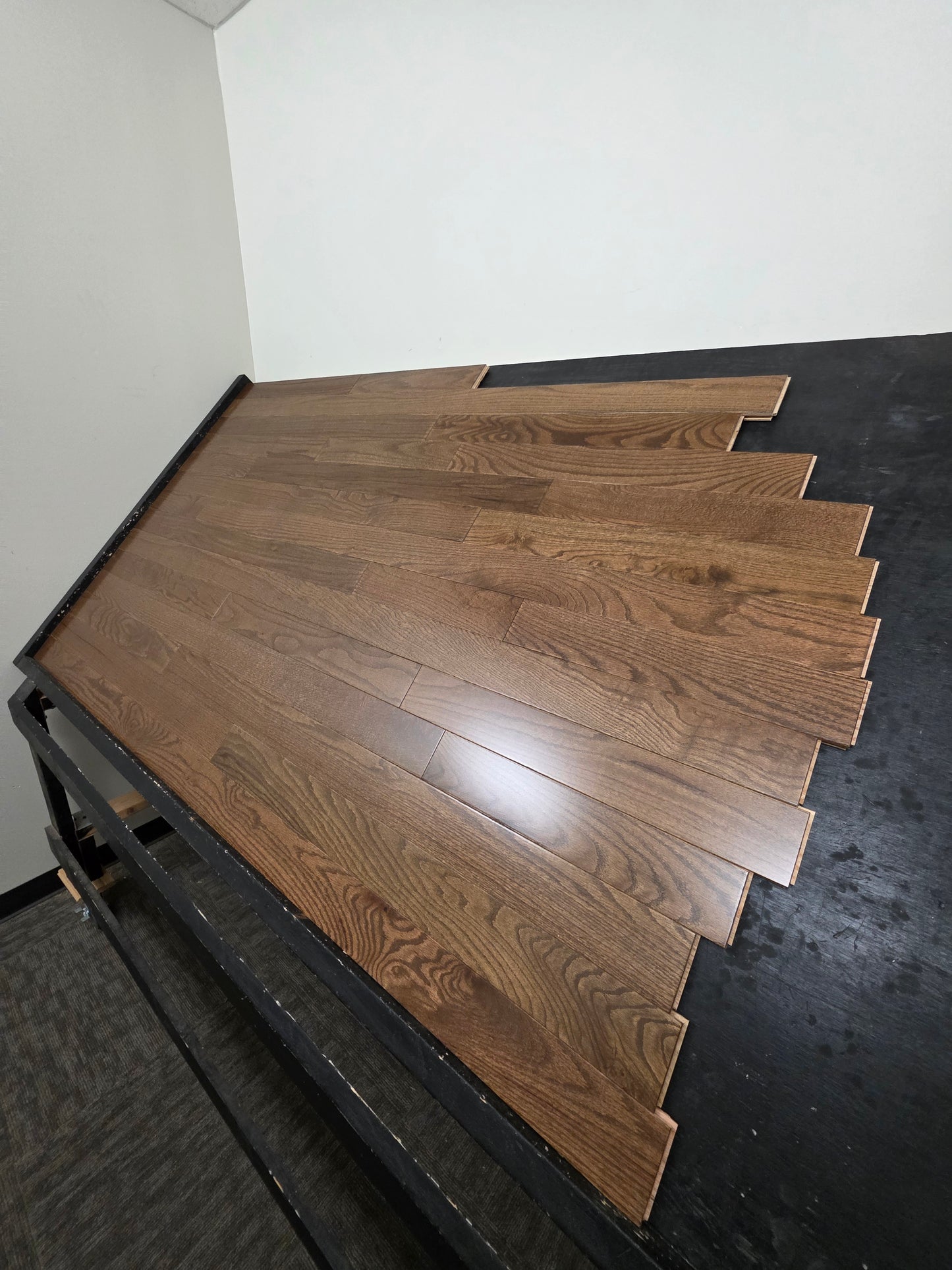 3 1/4" x 3/4" Red Oak Caramel Hardwood Flooring