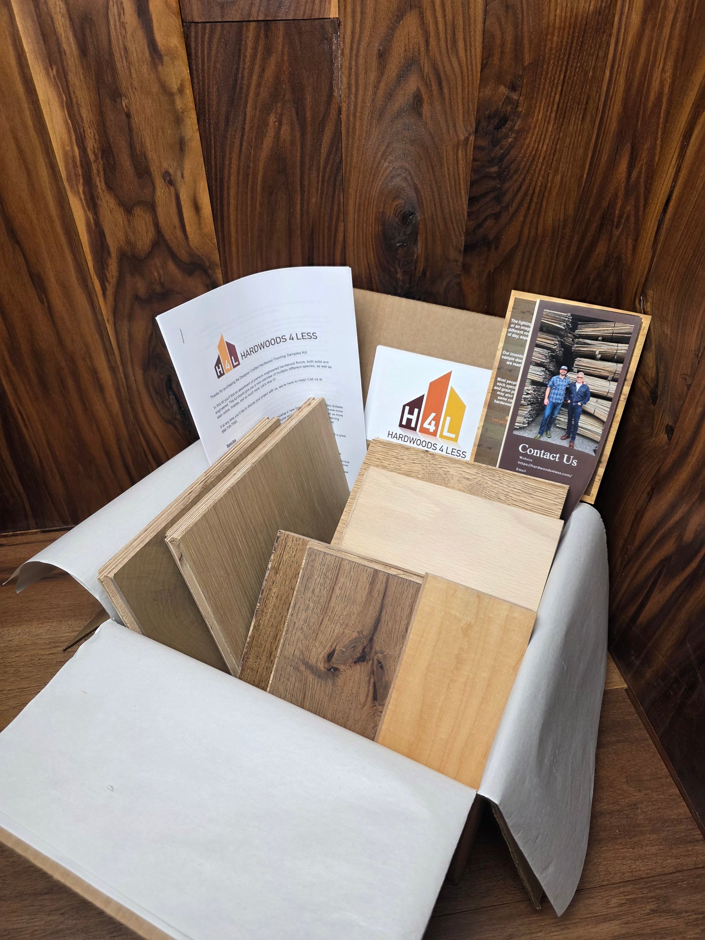 Sample Kit - Designer Crafted Engineered Hardwood Flooring