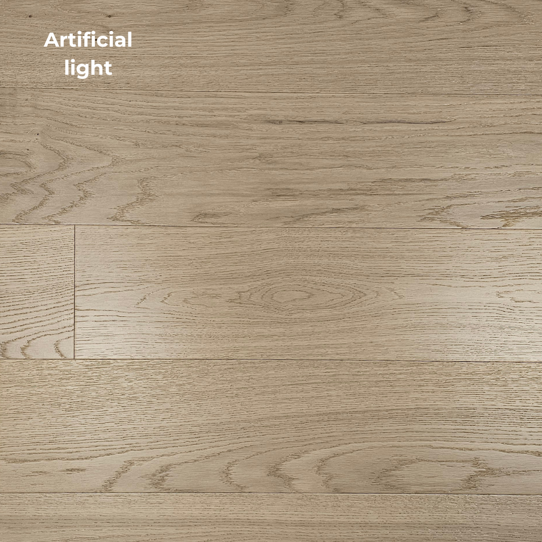7 1/2" x 1/2" Engineered European Oak Rosy Shores Stain Hardwood Flooring