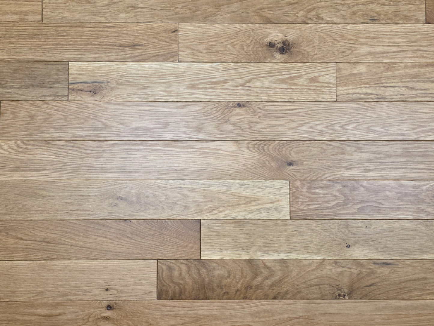 3 1/4" x 3/4" White Oak Natural Character Grade Hardwood Flooring