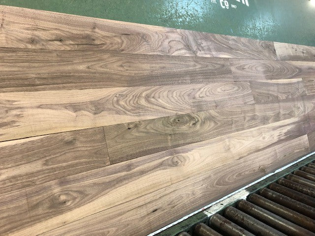 Unfinished Walnut Character Grade Hardwood Flooring - Call for Pricing!