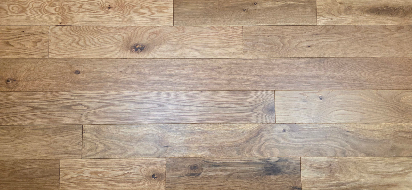 White Oak Hardwood Flooring close up
