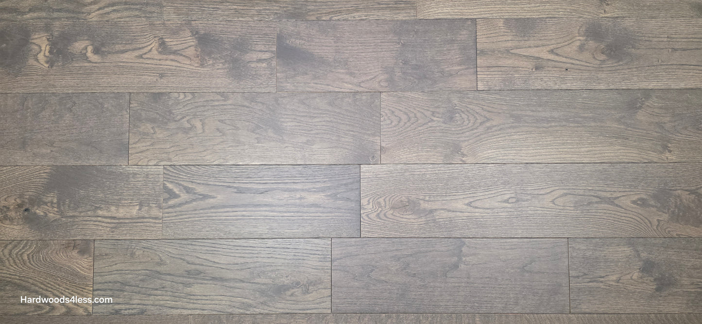 7 3/8" x 5/8" Engineered White Oak Toasted Cocoa Hardwood Flooring