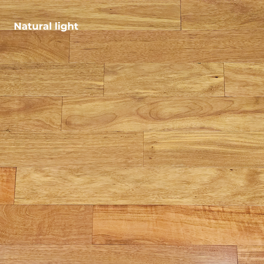 5" x 3/4" Prefinished Solid Golden Teak Hardwood Flooring
