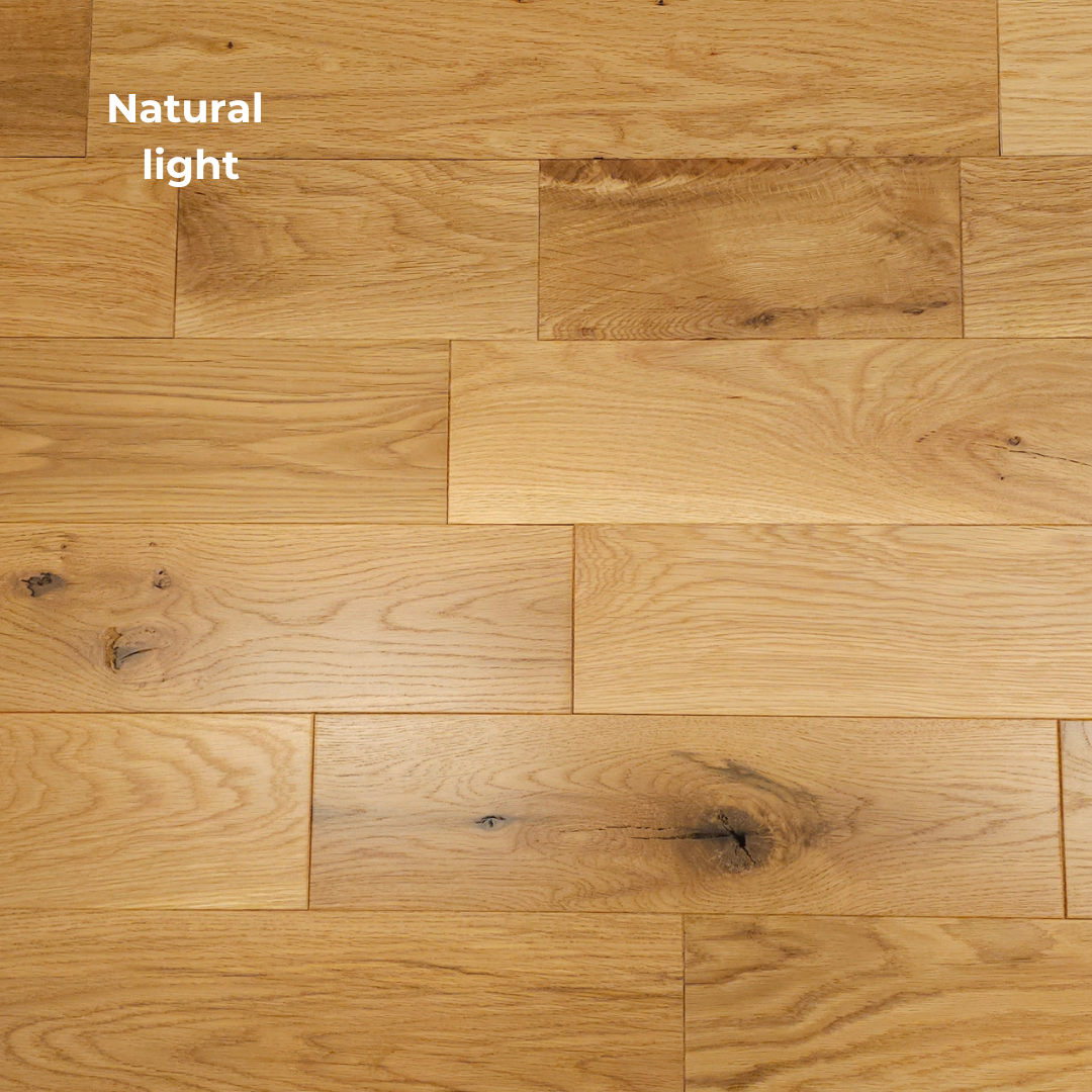 White oak flooring