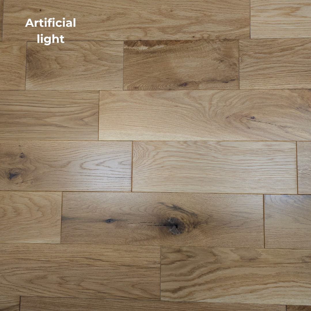 White oak flooring