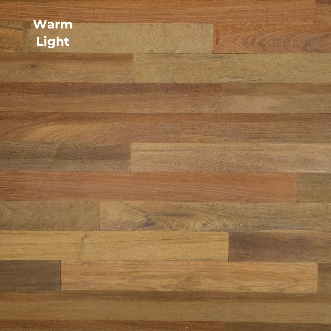 3 1/4" x 3/4" Solid Unfinished Brazilian Walnut (IPE) 1st Quality Hardwood Flooring