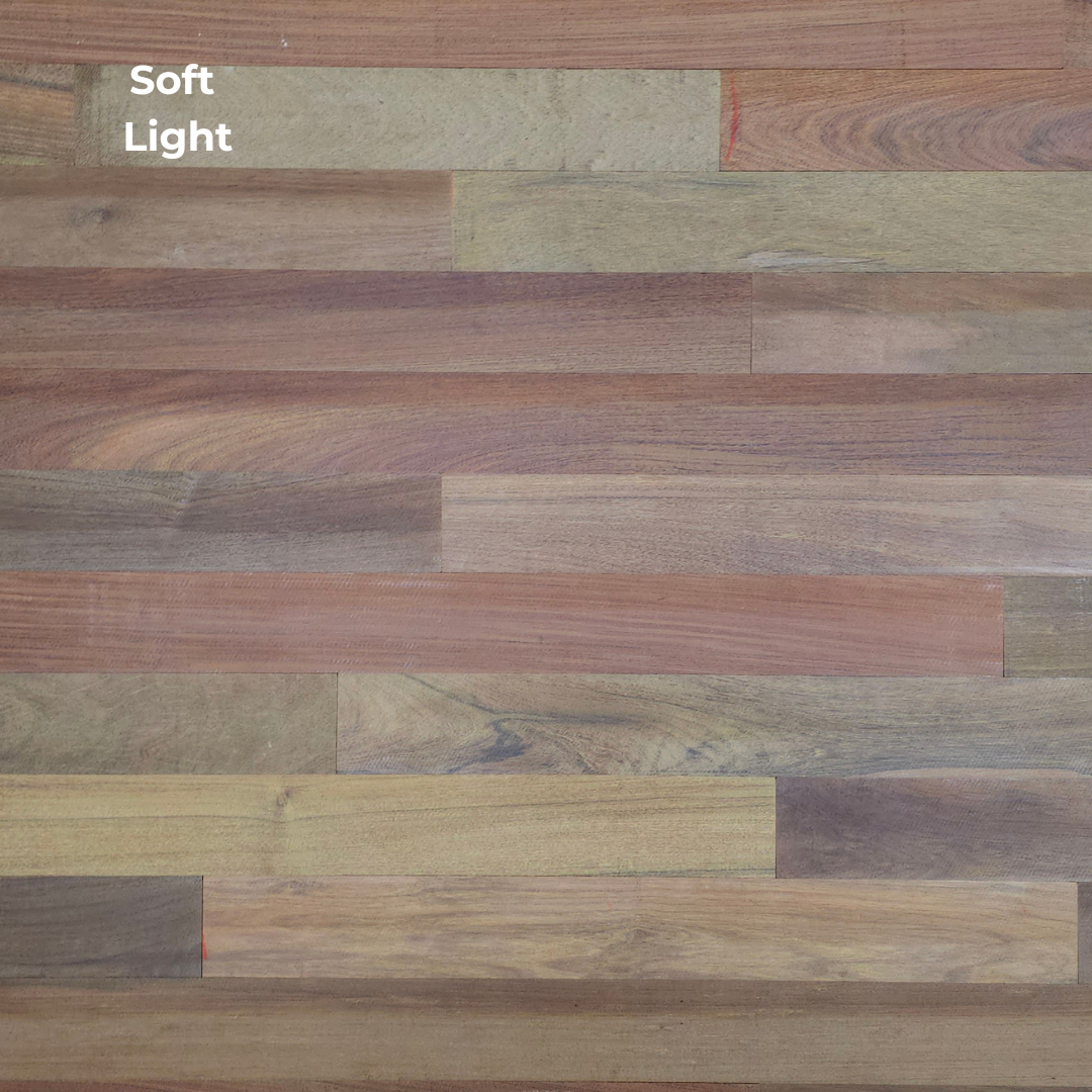 3 1/4" x 3/4" Solid Unfinished Brazilian Walnut (IPE) 1st Quality Hardwood Flooring