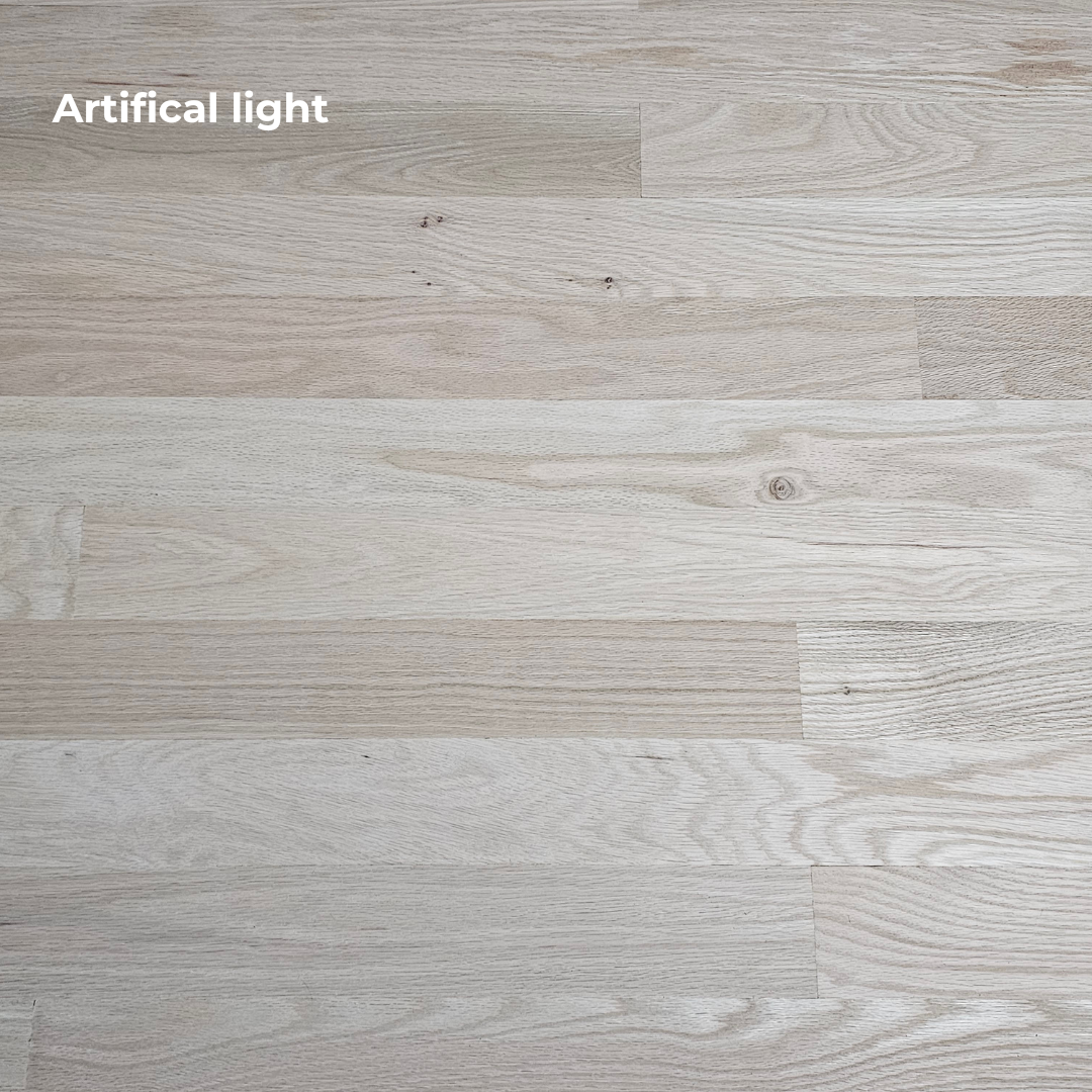 3 1/4" x 1/2" Engineered Unfinished Red Oak Select & Better Hardwood Flooring