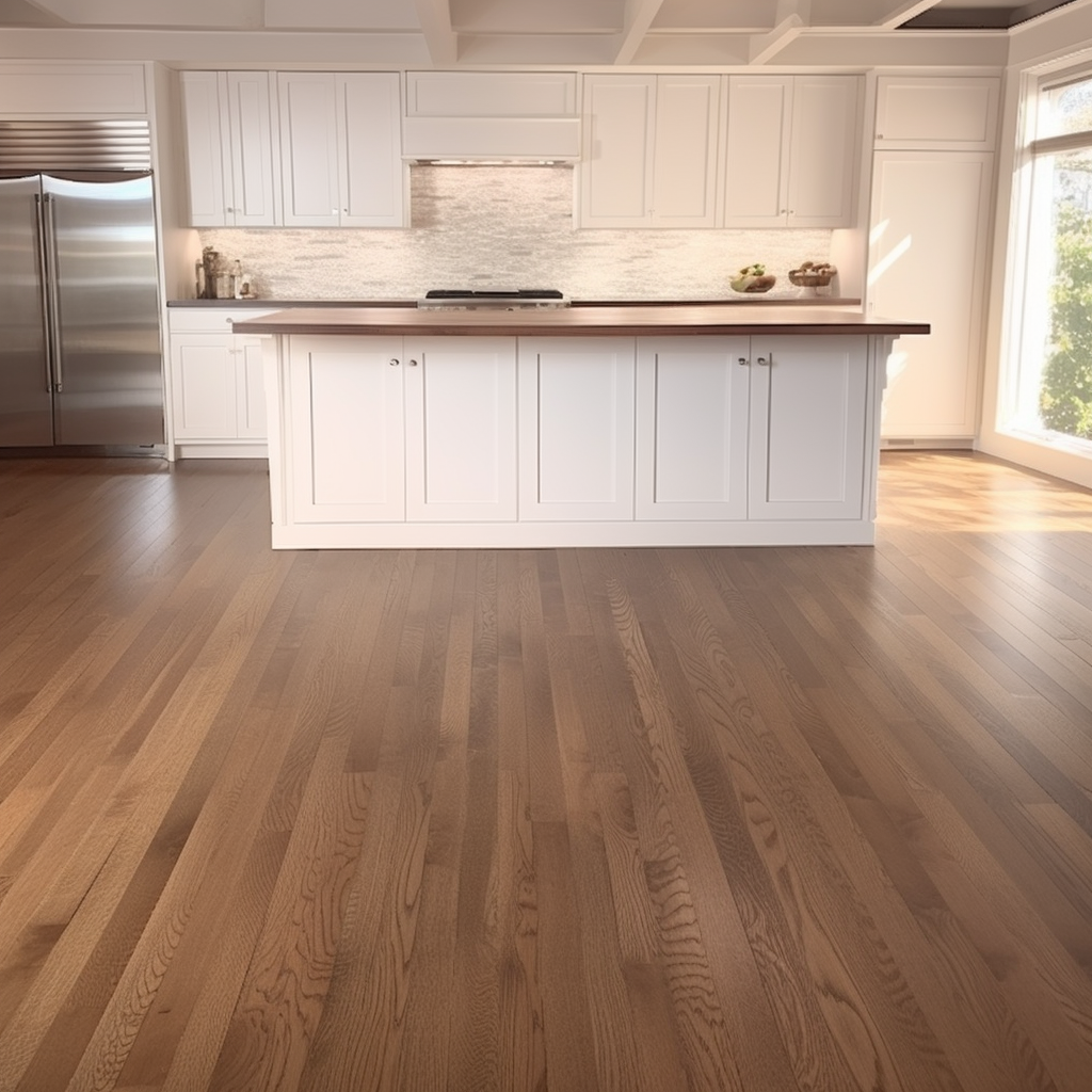 White Oak Espresso Hardwood Flooring