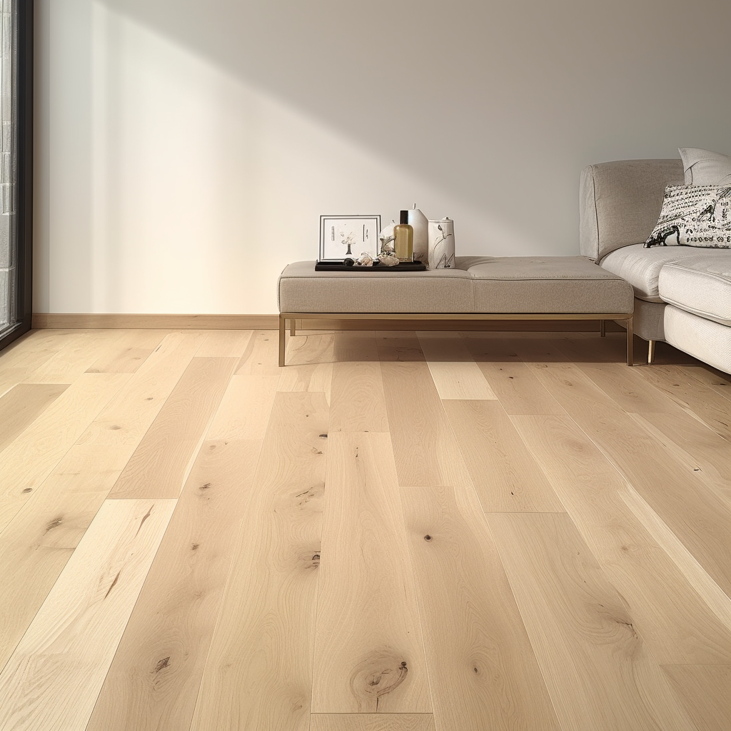 6 1/2" x 5/8" Engineered European Oak Franklin Hardwood Flooring