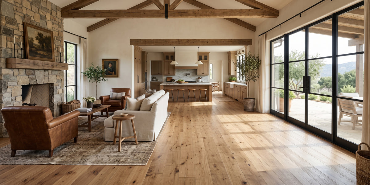 7 1/2" x 1/2" Engineered European Oak Halliwell Hardwood Flooring