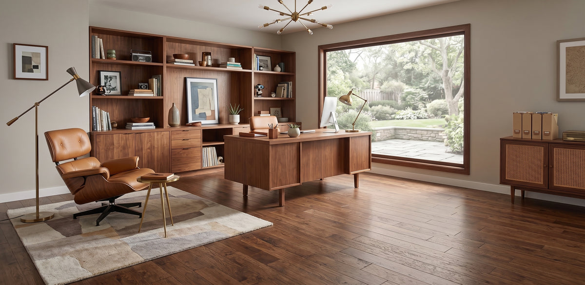 5" x 3/8" Engineered Hickory Avenue Hardwood Flooring