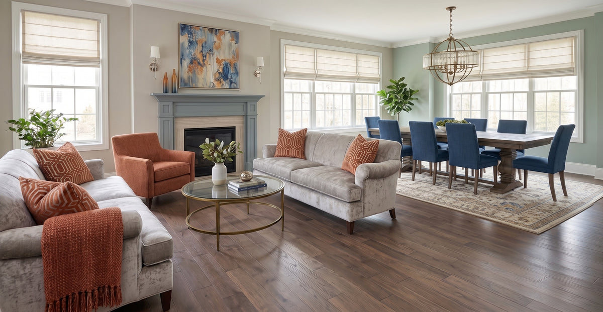 3 5/8" x 3/4" White Oak Etain Hardwood Flooring