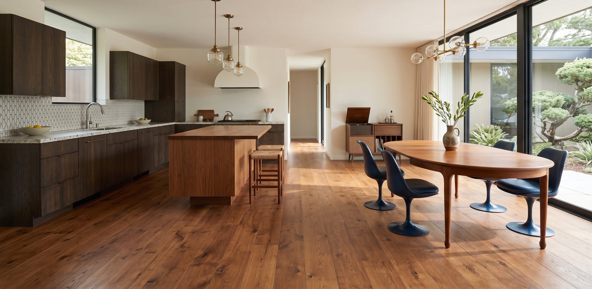 8 1/4" x 9/16" Engineered European Oak Corinth Hardwood Flooring