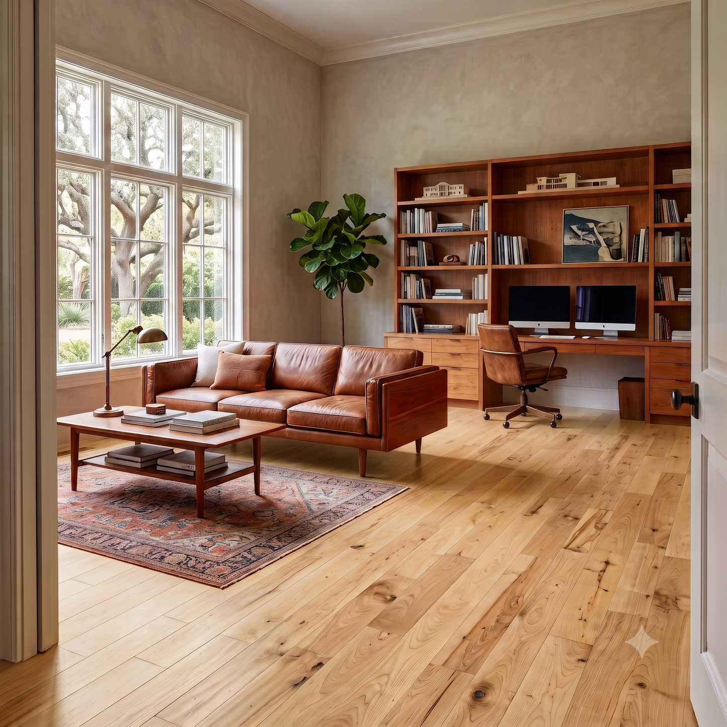 5" x 3/4" Solid Yellow Birch Natural Hardwood Flooring