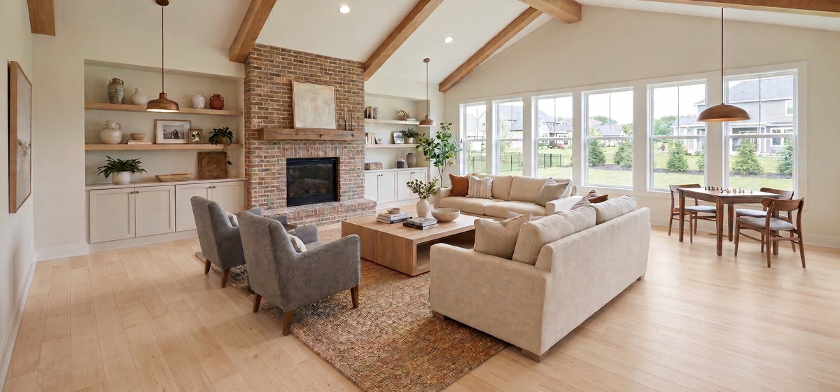 4" x 3/4" Natural Maple Select & Better Hardwood Flooring