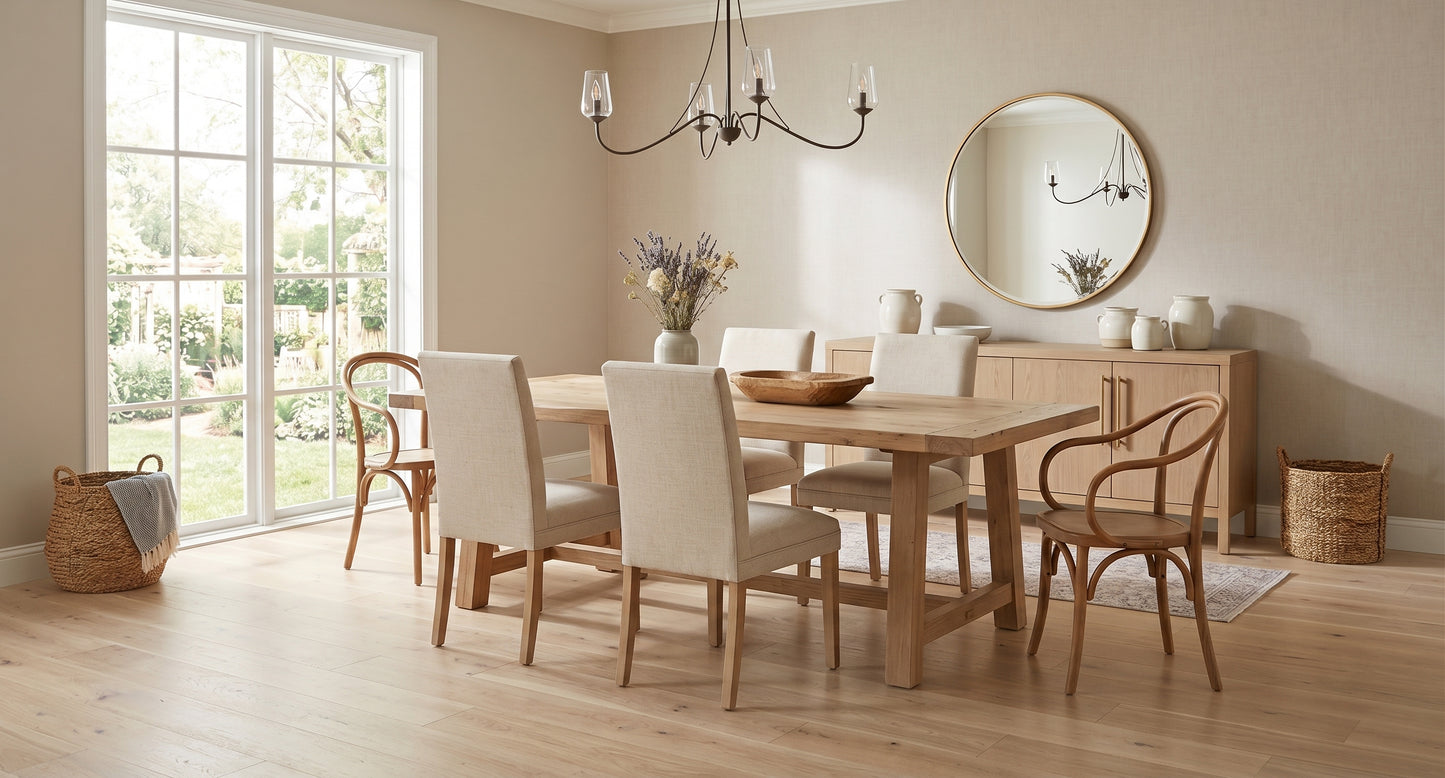 9 1/2" x 5/8" Engineered European Oak Deschutes Hardwood Flooring
