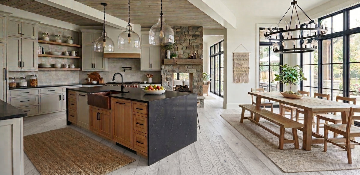 8.66" x 5/8" Engineered European Oak Pescadero Hardwood Flooring