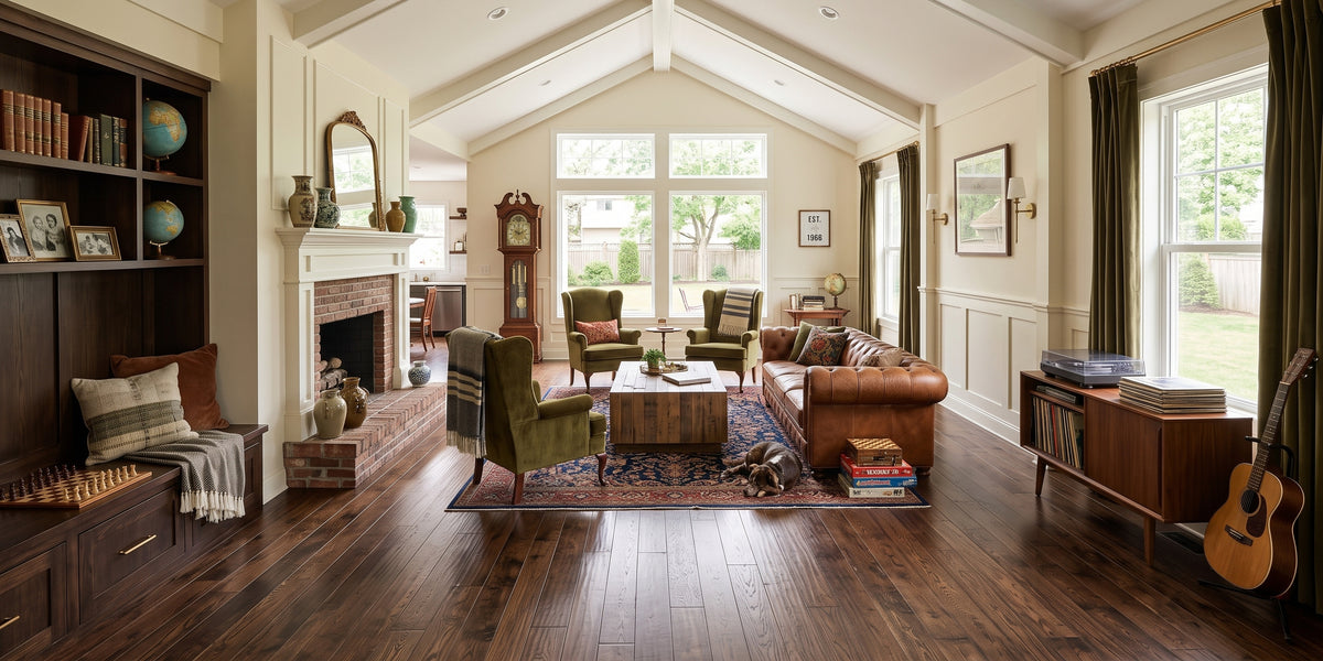3 1/2" x 3/8" Engineered Oak Monroe Hardwood Flooring