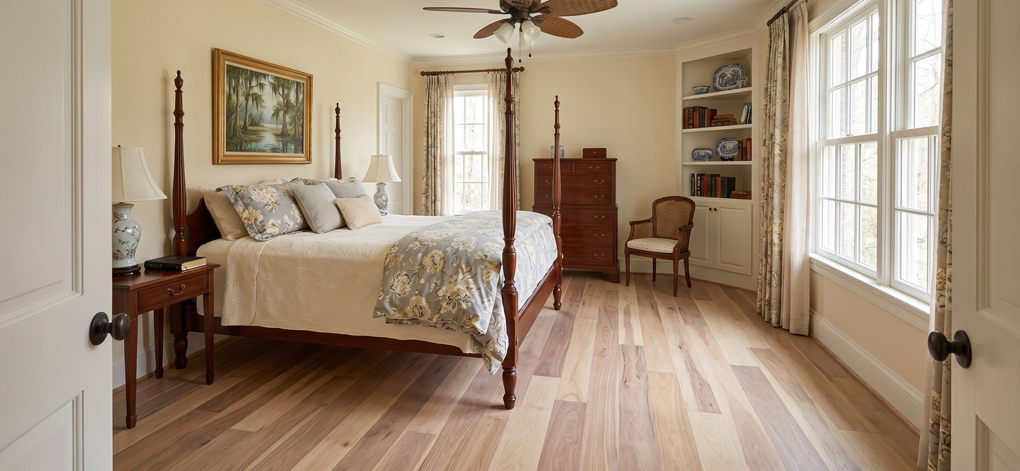 7" x 9/16" Engineered Brazilian Oak Sandy Empire Hardwood Flooring