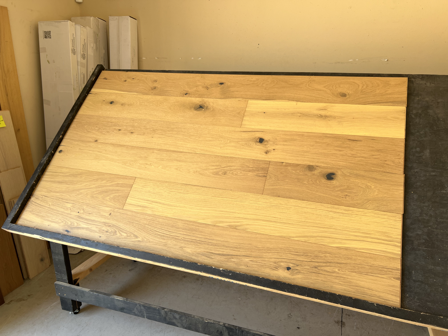 7 1/2" x 1/2" Engineered European White Oak Madrid Hardwood Flooring