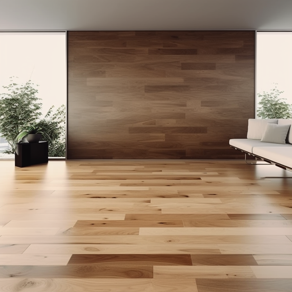 Engineered Hickory Natural Hardwood Flooring