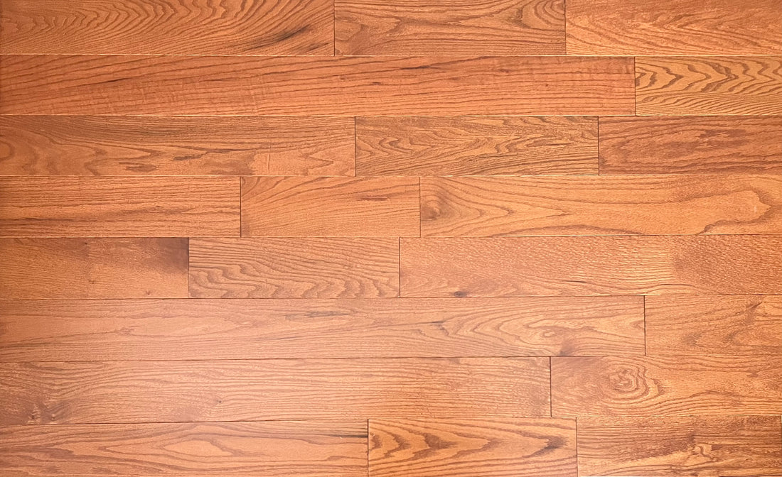 5" x 3/4" Solid Red Oak Mocha Hardwood Flooring