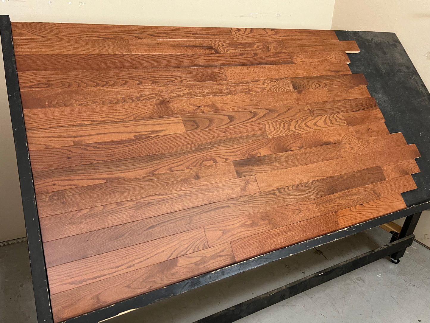 5" x 3/4" Solid Red Oak Mocha Hardwood Flooring