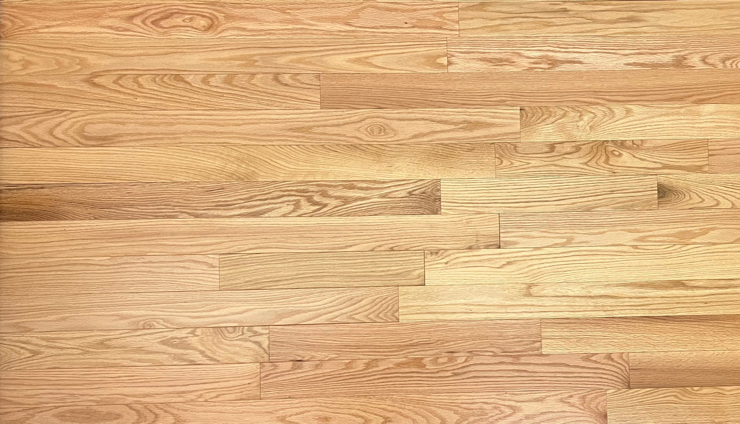 Red Oak Clear / Natural Hardwood Flooring *Builder Grade*