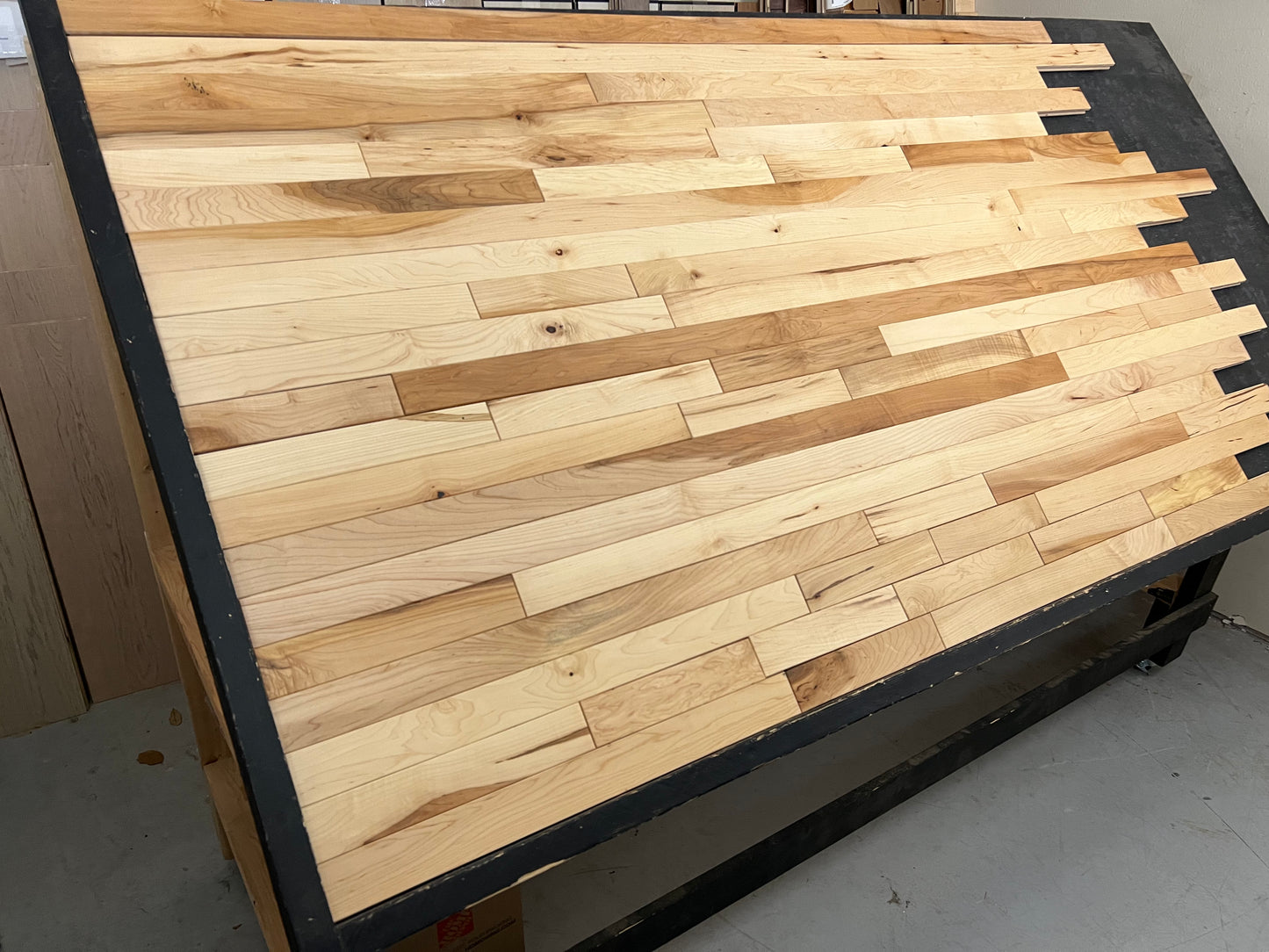 2 1/4" Natural Maple Character Mill Run Hardwood Flooring