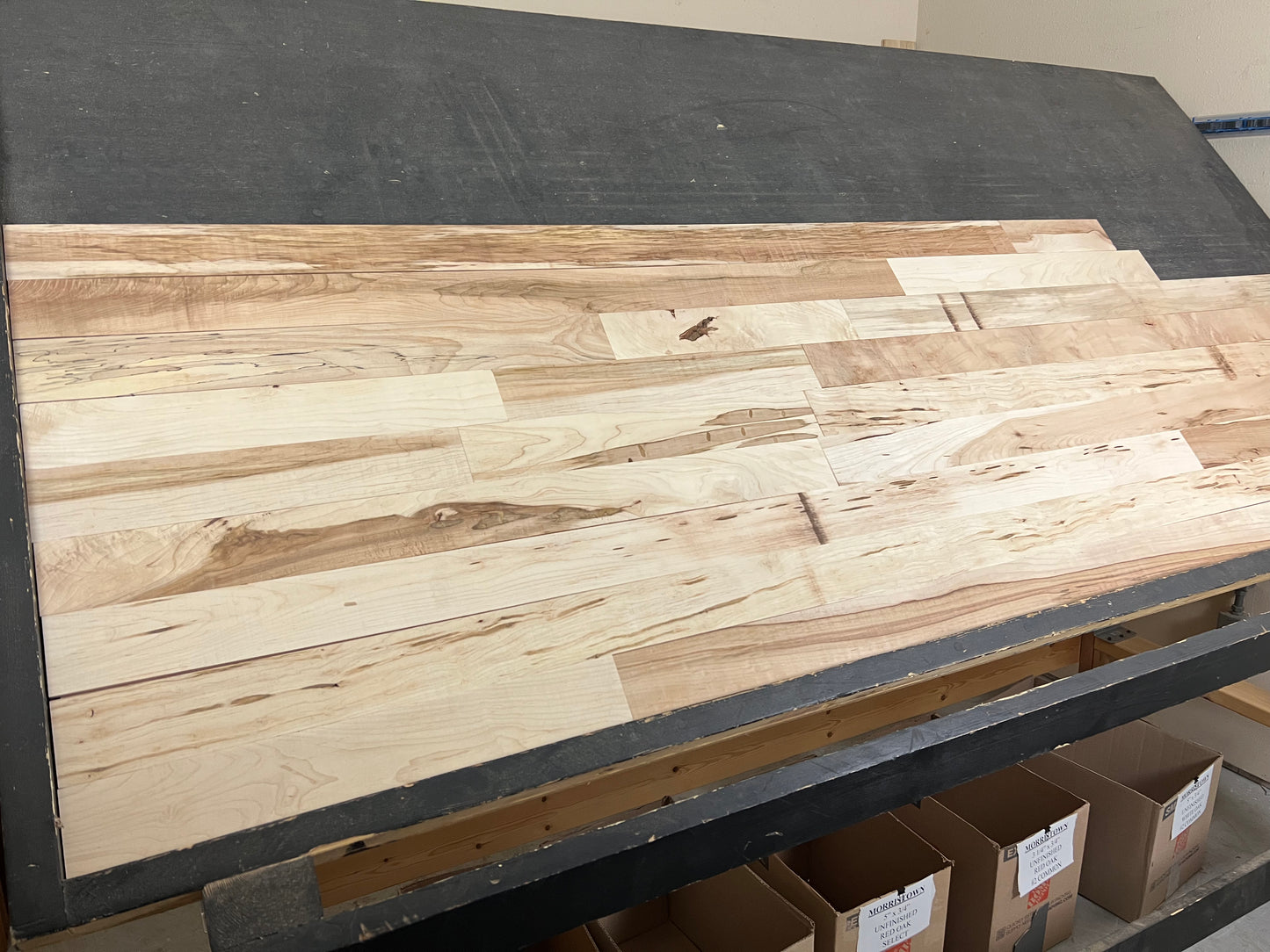 Unfinished Maple #2 Common Grade Hardwood Flooring - Call for Pricing!
