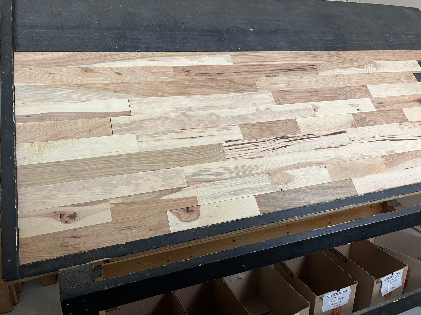 Unfinished Hickory #2 Common Grade Hardwood Flooring - Call for Pricing!